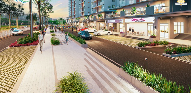 PHỐ TÀI CHÍNH DỊCH VỤ “TỶ ĐÔ” NGUYỄN LƯƠNG BẰNG THÊM ĐẸP BỞI LOẠT KHU PHỐ ĐƯỢC NÂNG CẤP CẢNH QUAN